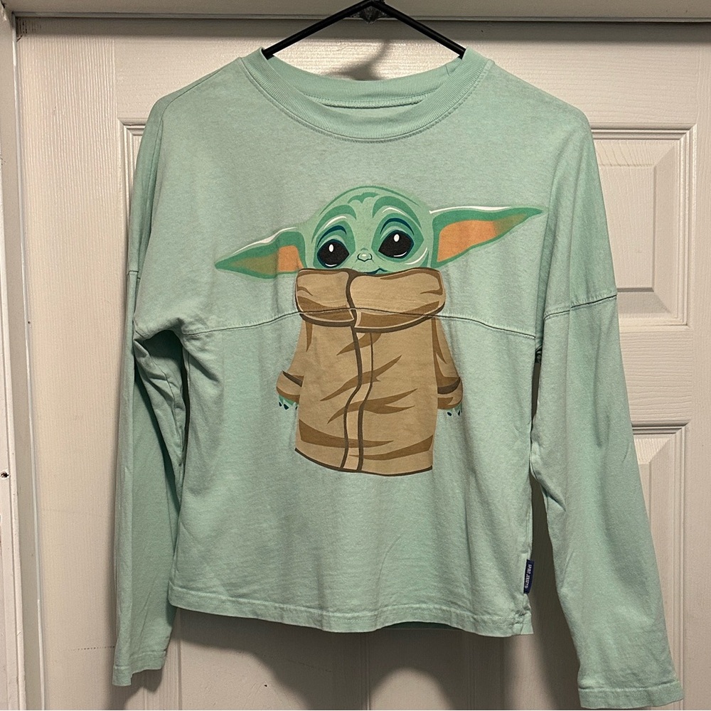 Kids Star Wars Green Character Long Sleeve Shirt